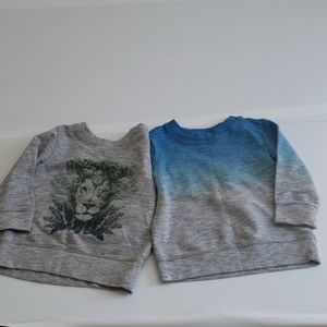 CHEROKEE *2* toddler boys sweaters 18M